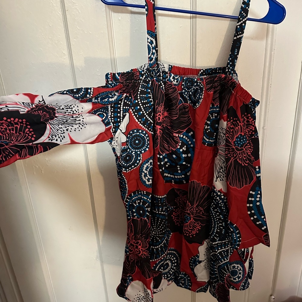 RoseGal Floral Blouse size 4x